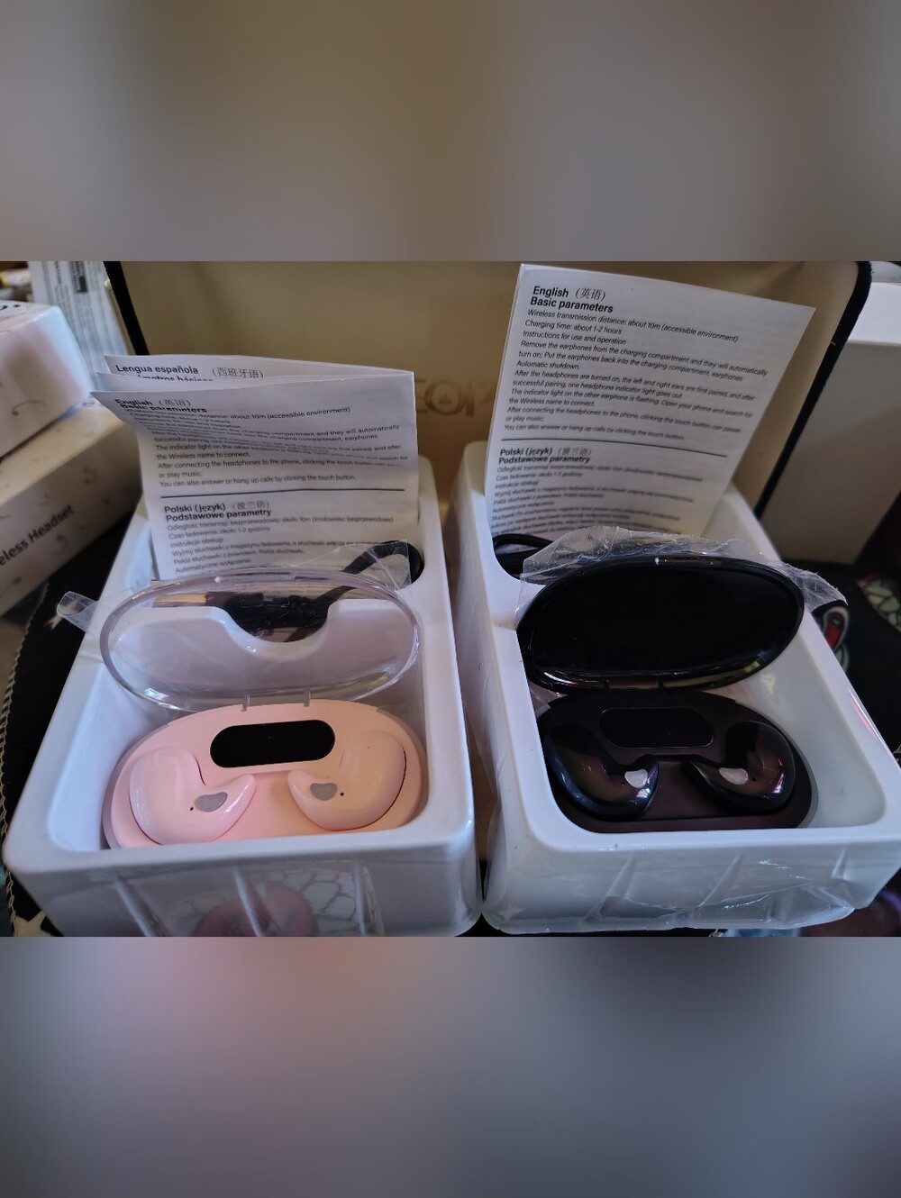 NWT X55 Mini Wireless Sleep Buds Compact Earbuds 4 Color Choices